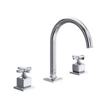 Apothecary Widespread Lavatory Faucet with Drain Assembly