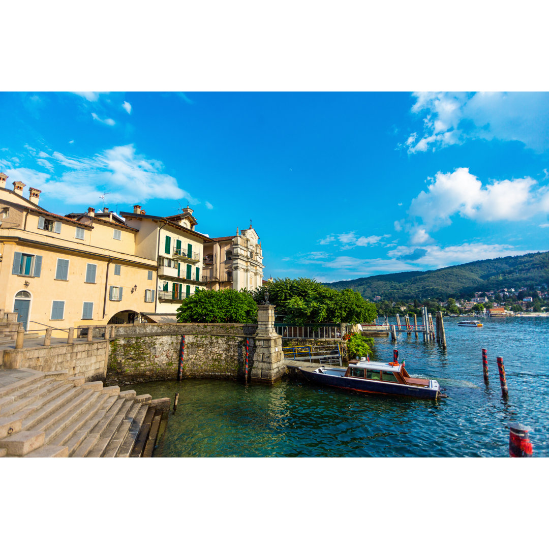 Lake Maggiore, Stresa, Italy by Eli77 - Wrapped Canvas Print
