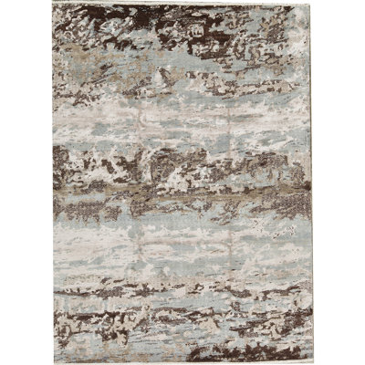Tapis ivoire noué à la main de haute qualité