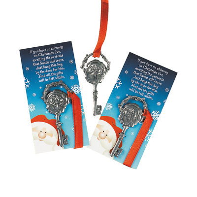 2.5'' Metal Hanging Figurine Ornament