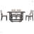 Leonete 6 - Person Solid Wood Top Double Pedestal Base Dining Set-253048534