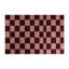 Tapis d'intérieur et d'extérieur à carreaux rouge-262362202
