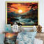 Wein Coastals Sunset Majestic Mountain River I - impression-1269383488-1269383511