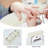 Manicure Table, Marbling Texture Nail Table With Electric Downdraft Vent,Wrist Cushion, Lockable Wheels, Storage Layers & Cabinet,White