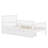 Twin Size Wood Platform Bed with Guardrails On Both Sides And Two Drawers-101489728