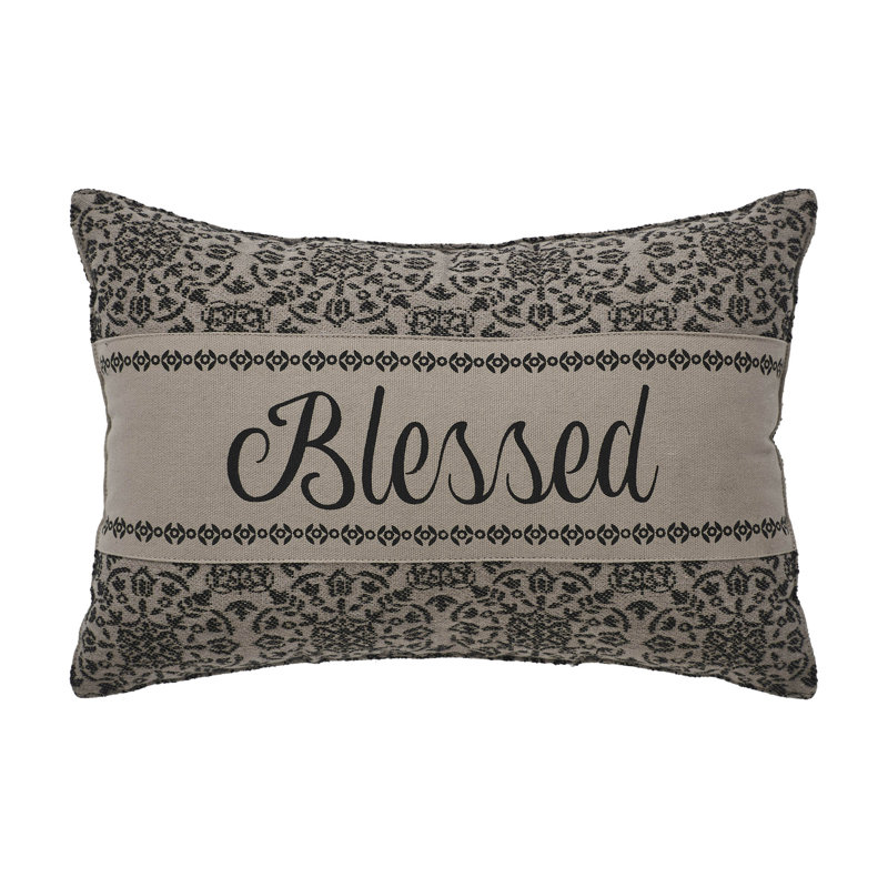   Custom House Cotton Blend Lumbar Rectangular Pillow Cover & Insert