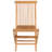 Quadrello 6 - Person Teak Wood Patio Dining Set with Extendable Oval Table