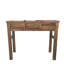 Table d'entrée en bois de camphre massif