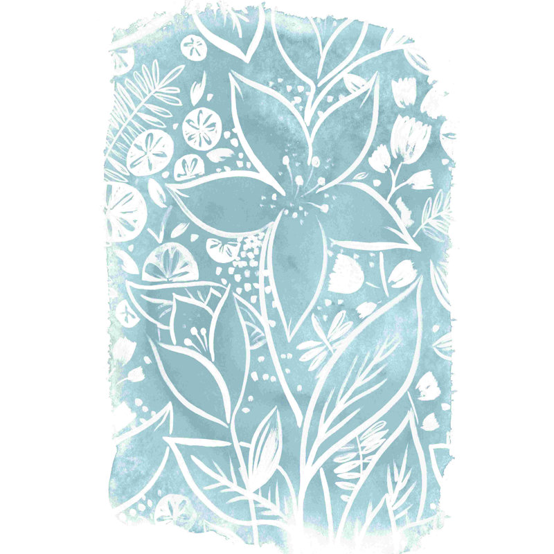 Garden Batik VII, H 18 po x l 12 po