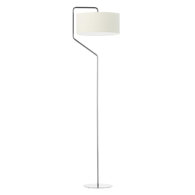 Eleanore 156cm Traditional Floor Lamp, Ecru