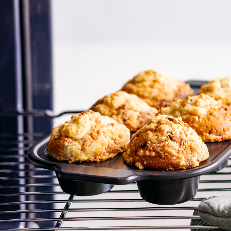 GreenPan Non-Stick Steel Muffin Pan with Lid