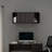 Stained Walnut Wall Storage Cabinet, Cabinet