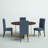 Antonella 4 - Person Trestle Dining Set-782281463