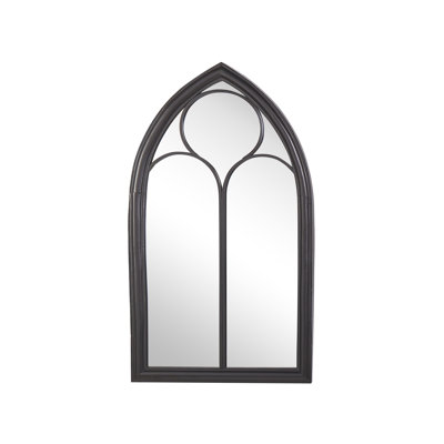 Haffey Metal Flat Wall Mirror