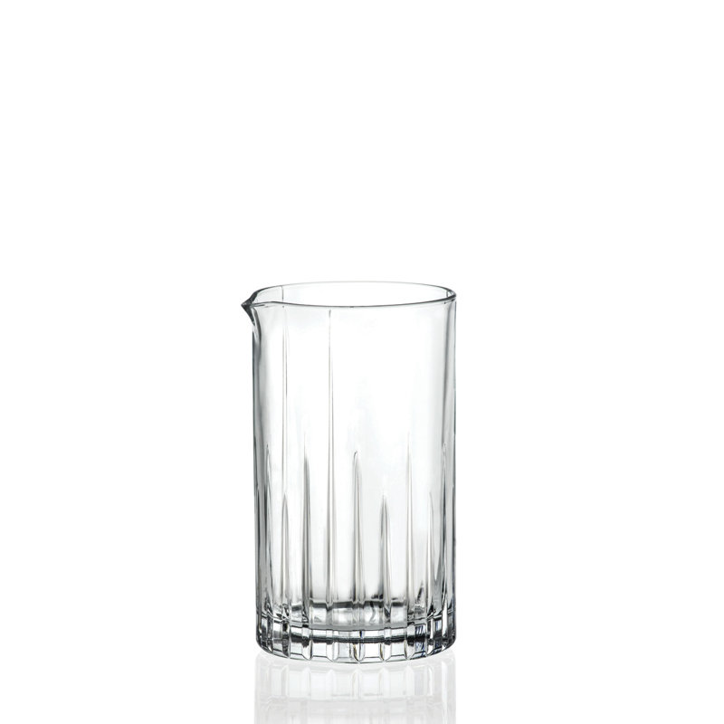 Cocktail Mixing Glass - 20 Oz. - Stirring Glass for Bar Mixer - Sturdy Spout - European Glassware - by Barski