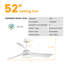 Figgins 52'' Ceiling Fan with Light Kit-595856621