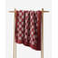 Checkerboard Checkered Knitted Throw Blanket-1534061147