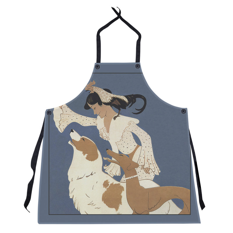 Bib Apron, Blue