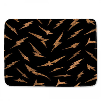 Tapis de bain Lightning Bolt