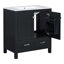 Meuble-lavabo avec lavabo simple, 2 portes à fermeture douce et 1 tiroir-1823838988
