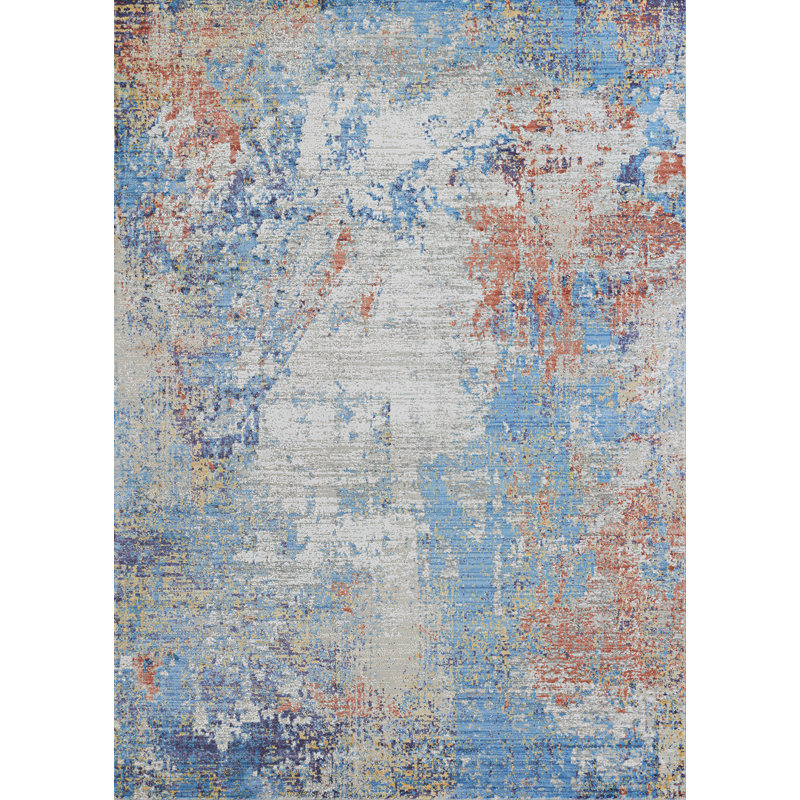 Atanasa Abstract Indoor Rug, Rectangle 7'10" x 10'9"