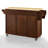 Sammie Solid Wood Top Kitchen Cart