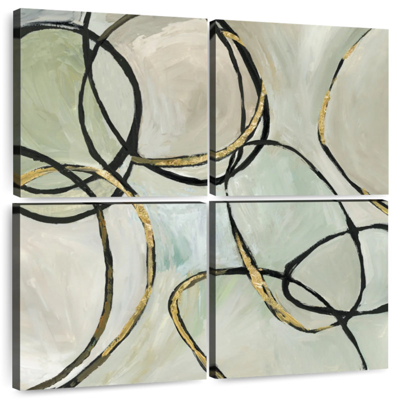 Infinity Rings, 50" H x 50" W
