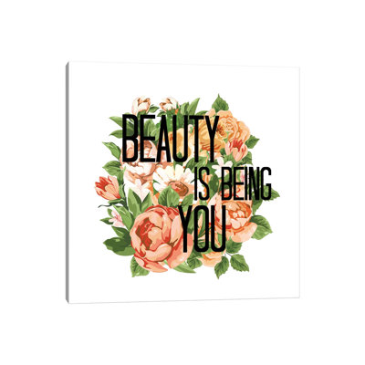 Beauty Is Being You II by Julia Di Sano - Wrapped Canvas Gallery-Wrapped Canvas Giclée