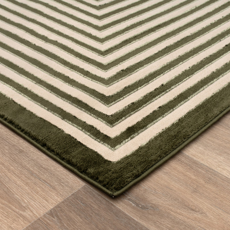 Monaco Series Abrstract Black/Gray/Ivory/Beige Area Rug, Rectangle 7'9" x 10'2"