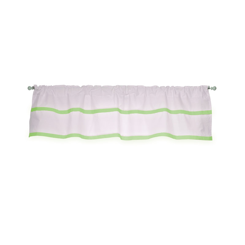 Jupe de fenêtre 72 po Dvorak, Vert pomme