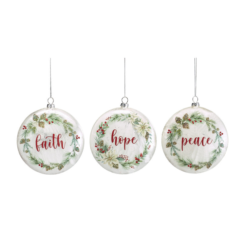 5'' Glass Ball Ornament