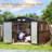 10 X 12 Ft Sheds & Outdoor Storage,Tool Shed With Sloping Roof And Lockable Door,Anti-Corrosion Metal Shed-111464539-111530626