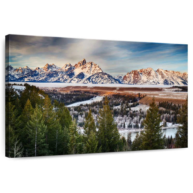 Alvord Overlooking Snake River, 16" H x 24" W