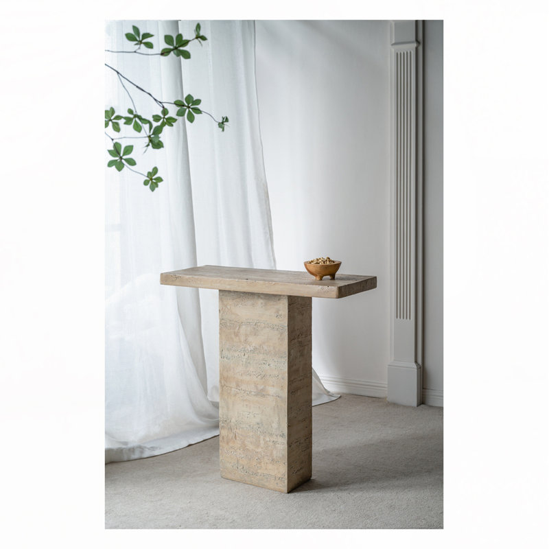 Coffee Table with Pedestal Base