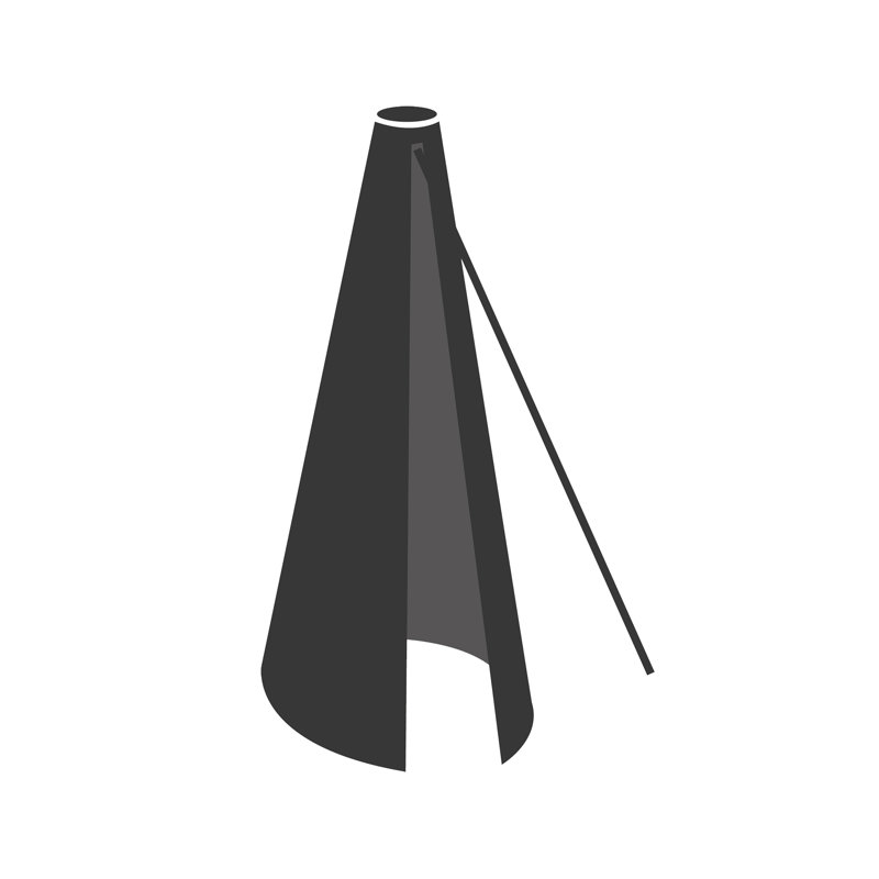 Umbrella Cover with 2 Year Warranty, 104.8" H x 34.7" W x 34.7" D