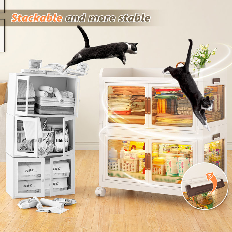 Storage With Lids - Airtight Multi-use Organizer Bins For Clothes, Snacks, Pantry, Bedroom & Kitchen | Space-saving Home Organization Solution
