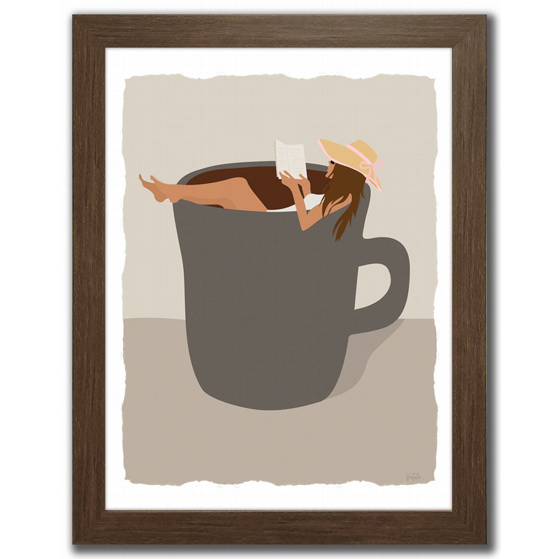«Morning Coffee II», art mural encadré