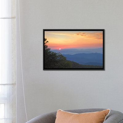 " Sunset Over The Pisgah National Forest From The Blue Ridge Parkway, North Carolina I " by Tim Fitzharris