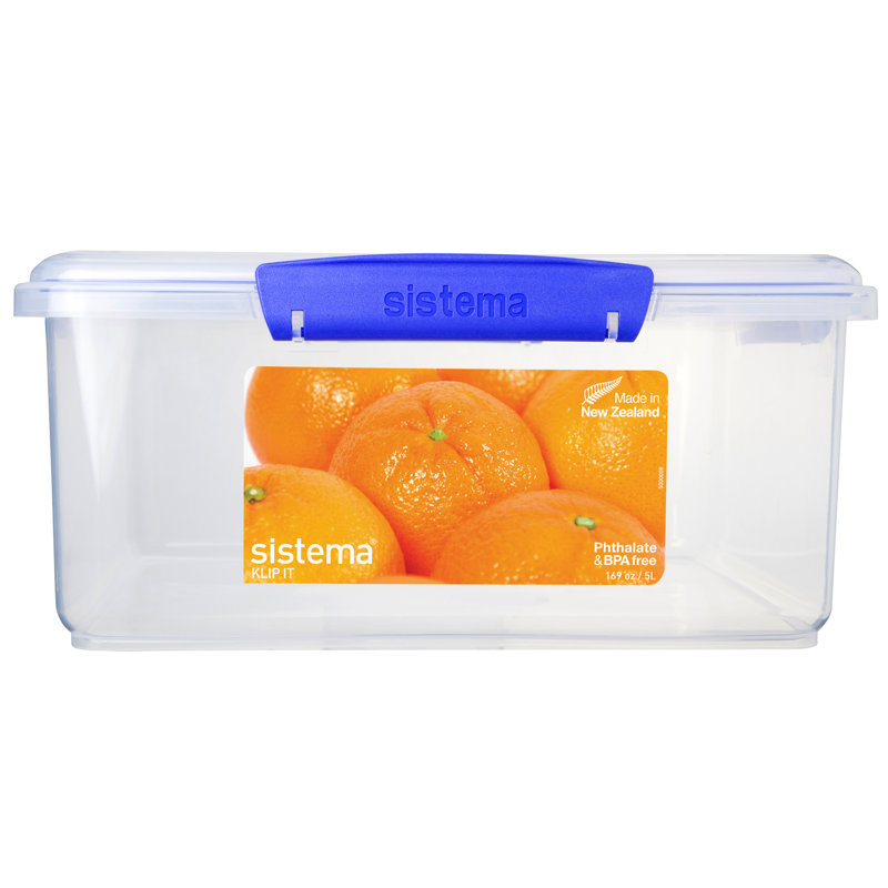 Contenant de rangement pour aliments 168 oz.