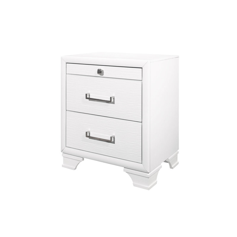 CIVIC WHITE NIGHTSTAND