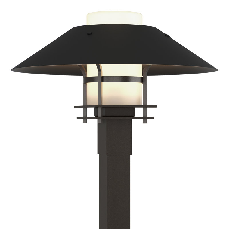 Henry 1 - Light 15.8" H Hardwired Lantern Head, Frosted, Coastal Black, White