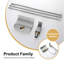 1 Handle Deck Waterfall Faucet-92611236
