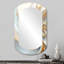 Grand miroir mural asymétrique moderne Whirling-107247172