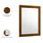 Charlize Wood Flat Wall Mirror-14356004