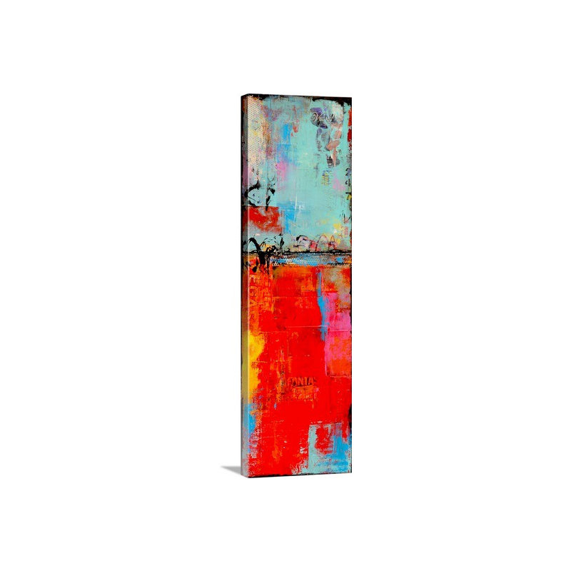 «Three Days In Vegas» par Frisco, impression, H 36 po x l 12 po x P 1,5 po, Toile