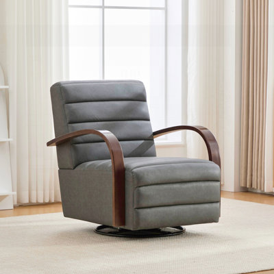 30.7 Inch Upholstered 360° Swivel Sharyn