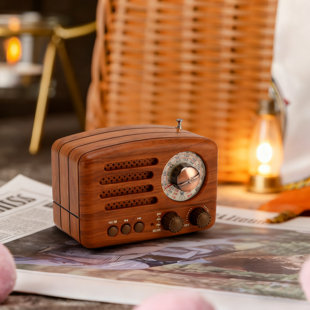 Retro Decorative Radio With Bluetooth