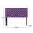 Tufted Upholstered Queen Size Bed Headboard In Modern Button Design, Adjustable Solid Wood Head Board, Solid Wood Head Board With Durable Metal Legs In Bedroom-175885561
