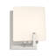 Applique murale 1 lumière pour salle de bain Mirelle 7,5 "de haut-124505517