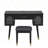 Elegant Vanity Makeup Table & Chair Set-1275040871